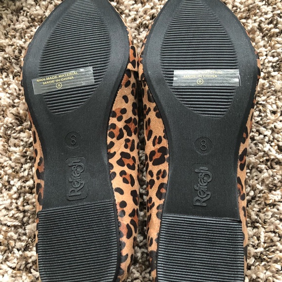 chinese laundry leopard flats
